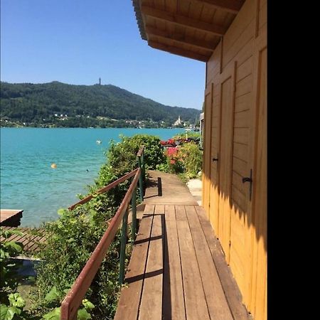 Seehaus Hochauer Direkter Seezugang Woerthersee Apartment Portschach am Woerthersee Luaran gambar