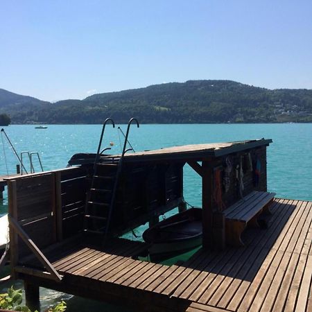 Seehaus Hochauer Direkter Seezugang Woerthersee Apartment Portschach am Woerthersee Luaran gambar