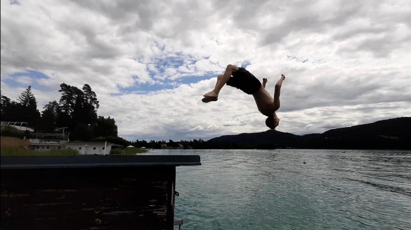 Seehaus Hochauer Direkter Seezugang Woerthersee Apartment Portschach am Woerthersee Luaran gambar