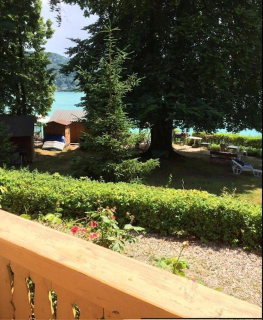 Seehaus Hochauer Direkter Seezugang Woerthersee Apartment Portschach am Woerthersee Luaran gambar